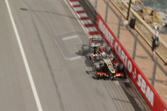World © Octane Photographic Ltd. F1 Monaco GP, Monte Carlo - Saturday 25th May - Practice 3. Lotus F1 Team E21 - Romain Grosjean. Digital Ref : 0707lw7d8418