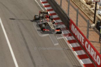 World © Octane Photographic Ltd. F1 Monaco GP, Monte Carlo - Saturday 25th May - Practice 3. Lotus F1 Team E21 - Kimi Raikkonen. Digital Ref : 0707lw7d8480