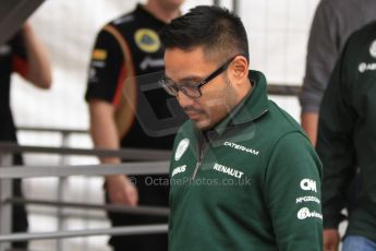 World © Octane Photographic Ltd. Monaco F1 Post Qualifying - Monte Carlo. Caterham - Riad Asmat. Digital Ref : 0708cb7d2545