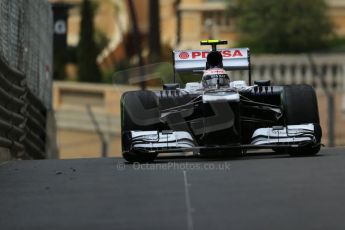 World © Octane Photographic Ltd. F1 Monaco GP, Monte Carlo - Saturday 25th May - Qualifying. Williams FW35 - Valtteri Bottas. Digital Ref : 0708lw1d0013