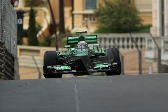 World © Octane Photographic Ltd. F1 Monaco GP, Monte Carlo - Saturday 25th May - Qualifying. Caterham F1 Team CT03 - Giedo van der Garde. Digital Ref : 0708lw1d0018