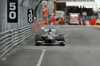 World © Octane Photographic Ltd. F1 Monaco GP, Monte Carlo - Saturday 25th May - Qualifying. Sauber C32 - Nico Hulkenberg. Digital Ref : 0708lw1d0122