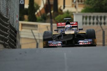 World © Octane Photographic Ltd. F1 Monaco GP, Monte Carlo - Saturday 25th May - Qualifying. Scuderia Toro Rosso STR8 - Jean-Eric Vergne. Digital Ref : 0708lw1d9672