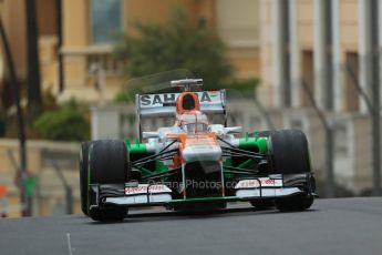 World © Octane Photographic Ltd. F1 Monaco GP, Monte Carlo - Saturday 25th May - Qualifying. Sahara Force India VJM06 - Paul di Resta. Digital Ref : 0708lw1d9707