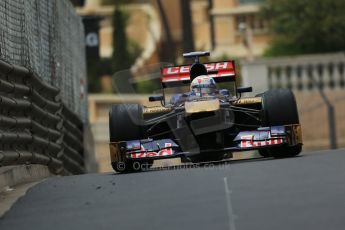 World © Octane Photographic Ltd. F1 Monaco GP, Monte Carlo - Saturday 25th May - Qualifying. Scuderia Toro Rosso STR8 - Jean-Eric Vergne. Digital Ref : 0708lw1d9833