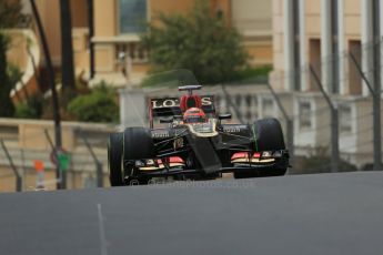 World © Octane Photographic Ltd. F1 Monaco GP, Monte Carlo - Saturday 25th May - Qualifying. Lotus F1 Team E21 - Kimi Raikkonen. Digital Ref : 0708lw1d9854