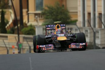 World © Octane Photographic Ltd. F1 Monaco GP, Monte Carlo - Saturday 25th May - Qualifying. Infiniti Red Bull Racing RB9 - Mark Webber. Digital Ref : 0708lw1d9958
