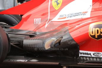 World © Octane Photographic Ltd. Monaco F1 Post Qualifying pitlane - Monte Carlo. Scuderia Ferrari F138 exhausts. Digital Ref : 0708lw7d2694