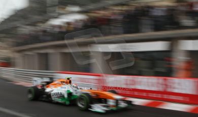 World © Octane Photographic Ltd. F1 Monaco GP, Monte Carlo - Saturday 25th May - Qualifying. Sahara Force India VJM06 - Adrian Sutil. Digital Ref : 0708lw7d8538