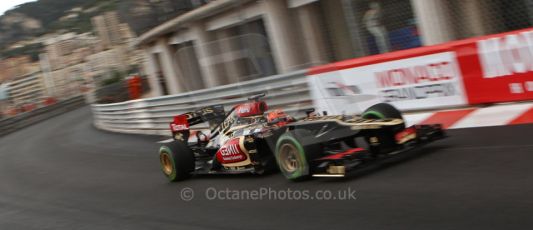 World © Octane Photographic Ltd. F1 Monaco GP, Monte Carlo - Saturday 25th May - Qualifying. Lotus F1 Team E21 - Kimi Raikkonen. Digital Ref : 0708lw7d8609