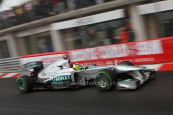World © Octane Photographic Ltd. F1 Monaco GP, Monte Carlo - Saturday 25th May - Qualifying. Mercedes AMG Petronas F1 W04 - Nico Rosberg. Digital Ref : 0708lw7d8616