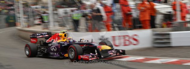 World © Octane Photographic Ltd. F1 Monaco GP, Monte Carlo - Saturday 25th May - Qualifying. Infiniti Red Bull Racing RB9 - Mark Webber. Digital Ref : 0708lw7d8761