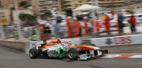 World © Octane Photographic Ltd. F1 Monaco GP, Monte Carlo - Saturday 25th May - Qualifying. Sahara Force India VJM06 - Adrian Sutil. Digital Ref : 0708lw7d8767