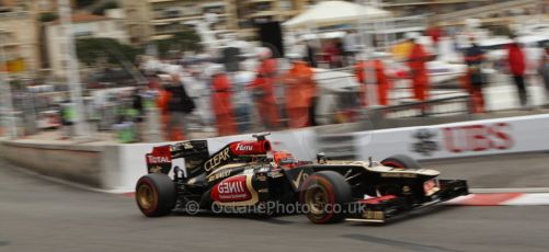 World © Octane Photographic Ltd. F1 Monaco GP, Monte Carlo - Saturday 25th May - Qualifying. Lotus F1 Team E21 - Kimi Raikkonen. Digital Ref : 0708lw7d8806