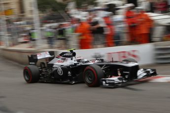 World © Octane Photographic Ltd. F1 Monaco GP, Monte Carlo - Saturday 25th May - Qualifying. Williams FW35 - Valtteri Bottas. Digital Ref : 0708lw7d8830