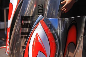 World © 2013 Octane Photographic Ltd. F1 Monaco GP, Monte Carlo - Thursday 23rd May 2013 - Practice 1. Vodafone McLaren Mercedes MP4/28 body work . Digital Ref : 0692cb7d0791