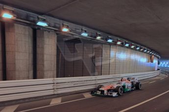 World © 2013 Octane Photographic Ltd. F1 Monaco GP, Monte Carlo -Thursday 23rd May 2013 - Practice 1. Force India, Adrian Sutil. Digital Ref : 0692lw1d6878