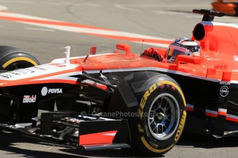 World © 2013 Octane Photographic Ltd. F1 Monaco GP, Monte Carlo -Thursday 23rd May 2013 - Practice 1. Marussia F1 Team MR02 - Jules Bianchi. Digital Ref : 0692lw1d7144