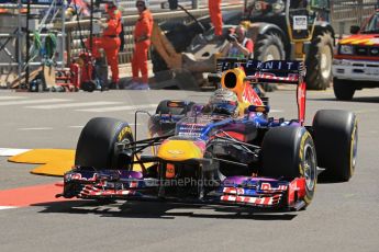 World © 2013 Octane Photographic Ltd. F1 Monaco GP, Monte Carlo -Thursday 23rd May 2013 - Practice 1. Infiniti Red Bull Racing RB9 - Sebastian Vettel. Digital Ref : 0692lw1d7158