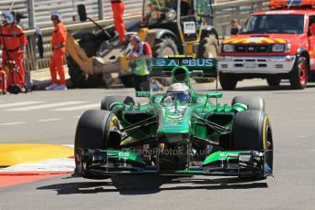 World © 2013 Octane Photographic Ltd. F1 Monaco GP, Monte Carlo -Thursday 23rd May 2013 - Practice 1. Caterham F1 Team CT03 - Giedo van der Garde. Digital Ref : 0692lw1d7173
