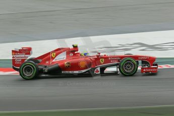 World © Octane Photographic Ltd. F1 Spanish GP, Circuit de Catalunya, Friday 10th May 2013. Practice 1. Felipe Massa - Scuderia Ferrari. Digital Ref : 0659cb1d8944