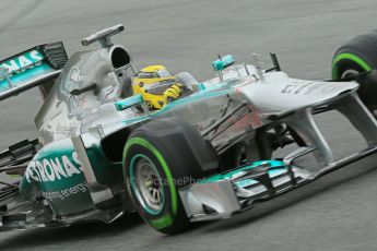 World © Octane Photographic Ltd. F1 Spanish GP, Circuit de Catalunya, Friday 10th May 2013. Practice 1. Nico Rosberg - Mercedes AMG Petronas. Digital Ref : 0659cb1d9116