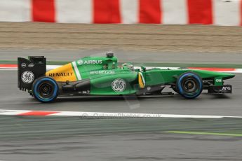 World © Octane Photographic Ltd. F1 Spanish GP, Circuit de Catalunya, Friday 10th May 2013. Practice 1. Caterham CT03 - Heikki Kovalainen. Digital Ref : 0659cb7d8803