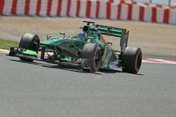 World © Octane Photographic Ltd. F1 Spanish GP, Circuit de Catalunya, Friday 10th May 2013. Practice 2. Caterham CT03 - Charles Pic. Digital Ref : 0661cb1d9457