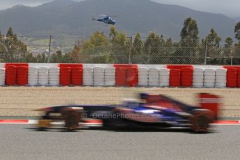 World © Octane Photographic Ltd. F1 Spanish GP, Circuit de Catalunya, Friday 10th May 2013. Practice 2. Toro Rosso - Daniel Ricciardo. Digital Ref : 0661cb7d8875