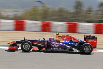 World © Octane Photographic Ltd. F1 Spanish GP, Circuit de Catalunya, Friday 10th May 2013. Practice 2. Infiniti Red Bull Racing - Mark Webber. Digital Ref : 0661cb7d8894