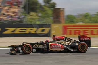 World © Octane Photographic Ltd. F1 Spanish GP, Circuit de Catalunya, Friday 10th May 2013. Practice 2. Lotus - Kimi Raikkonen. Digital Ref : 0661cb7d8964