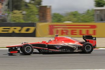 World © Octane Photographic Ltd. F1 Spanish GP, Circuit de Catalunya, Friday 10th May 2013. Practice 2. Marussia - Jules Bianchi. Digital Ref : 0661cb7d8970