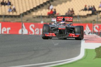 World © 2013 Octane Photographic Ltd. F1 Spanish GP, Circuit de Catalunya - Saturday 11th May 2013 - F1 Practice 3. Vodafone McLaren Mercedes MP4/28 - Jenson Button. Digital Ref : 0664cb1d0781