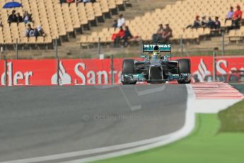 World © 2013 Octane Photographic Ltd. F1 Spanish GP, Circuit de Catalunya - Saturday 11th May 2013 - Qualifying. Mercedes W04 - Nico Rosberg. Digital Ref : 0664cb1d0828