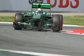 World © 2013 Octane Photographic Ltd. F1 Spanish GP, Circuit de Catalunya - Saturday 11th May 2013 - F1 Practice 3. Caterham CT02 - Giedo van der Garde. Digital Ref : 0664cb1d0846