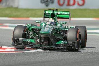 World © 2013 Octane Photographic Ltd. F1 Spanish GP, Circuit de Catalunya - Saturday 11th May 2013 - F1 Practice 3. Caterham CT02 - Giedo van der Garde. Digital Ref : 0664cb1d0849