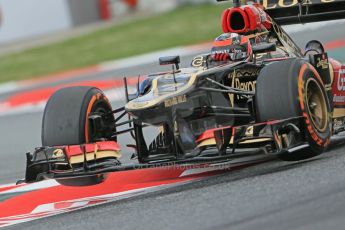 World © 2013 Octane Photographic Ltd. F1 Spanish GP, Circuit de Catalunya - Saturday 11th May 2013 - F1 Practice 3. Lotus F1 Team E21 - Kimi Raikkonen. Digital Ref : 0664cb1d1159