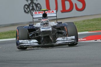 World © 2013 Octane Photographic Ltd. F1 Spanish GP, Circuit de Catalunya - Saturday 11th May 2013 - F1 Practice 3. Williams FW35 - Valtteri Bottas. Digital Ref : 0664cb1d1237