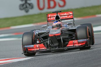 World © 2013 Octane Photographic Ltd. F1 Spanish GP, Circuit de Catalunya - Saturday 11th May 2013 - F1 Practice 3. Vodafone McLaren Mercedes MP4/28 - Jenson Button. Digital Ref : 0664cb1d1330