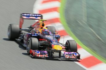 World © 2013 Octane Photographic Ltd. F1 Spanish GP, Circuit de Catalunya - Sunday 12th May 2013 - Race. Infiniti Red Bull Racing RB9 - Mark Webber. Digital Ref : 0673cb1d2539