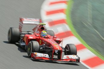 World0673cb1d2555 © 2013 Octane Photographic Ltd. F1 Spanish GP, Circuit de Catalunya - Sunday 12th May 2013 - Race. Scuderia Ferrari F138 - Felipe Massa. Digital Ref :