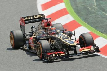 World © 2013 Octane Photographic Ltd. F1 Spanish GP, Circuit de Catalunya - Sunday 12th May 2013 - Race. Lotus F1 Team E21 - Kimi Raikkonen. Digital Ref : 0673cb1d2591