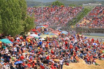 World © 2013 Octane Photographic Ltd. F1 Spanish GP, Circuit de Catalunya - Sunday 12th May 2013 - Race. Race crowds Atmosphere. Digital Ref : 0673cb7d9305