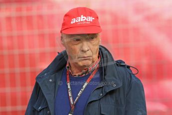 World © Octane Photographic Ltd. F1 Spanish GP - Saturday Paddock - 11th May 2013. Niki Lauda. Digital Ref : 0668cb1d0092