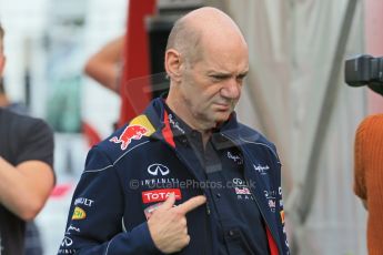 World © Octane Photographic Ltd. F1 Spanish GP - Saturday Paddock - 11th May 2013. Adrian Newey - Infiniti Red Bell Racing. Digital Ref :0668cb1d0125