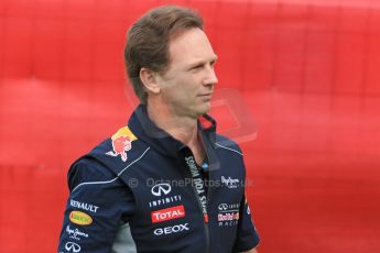 World © Octane Photographic Ltd. F1 Spanish GP - Saturday Paddock - 11th May 2013. Christian Horner - Infiniti Red Bull Racing. Digital Ref : 0668cb1d0142