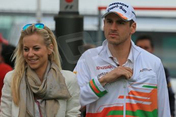 World © Octane Photographic Ltd. F1 Spanish GP - Saturday Paddock - 11th May 2013. Adrian Sutil - Sahara Force India. Digital Ref : 0668cb1d0207