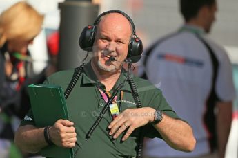 World © 2013 Octane Photographic Ltd. F1 Spanish GP, Circuit de Catalunya - Sunday 12th May 2013 - Paddock. Caterham Racing GP2 Team Boss - Phill Spencer. Digital Ref : 0675cb1d2010