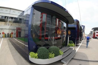 World © Octane Photographic Ltd. F1 Spanish GP Thursday 9th May 2013. Press Conference. (paddock outside press room). Digital Ref :