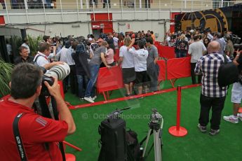 World © Octane Photographic Ltd. F1 Spanish GP Thursday 9th May 2013. Press Conference. (paddock). Open press conference. Digital Ref :